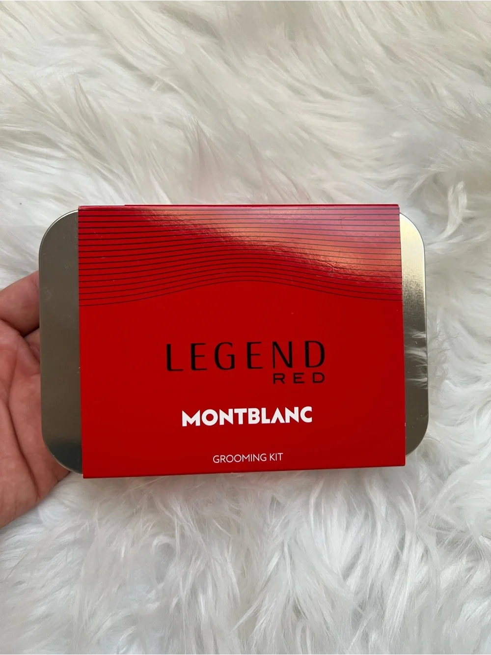 Montblanc Legend Red Grooming Kit
